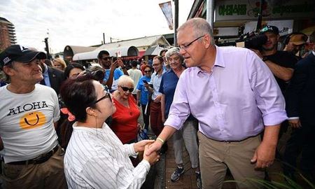 گاف بزرگ و شرمندگی اسکات موریسون نخست وزیر استرالیا