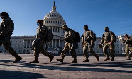 آماده‌باش ۵۰ ایالت آمریکا در آستانه تحلیف بایدن