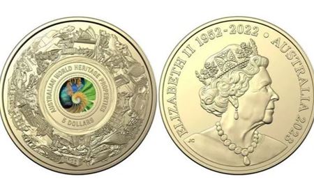 ضرب سکه یادبود جدید پنج دلاری در استرالیا