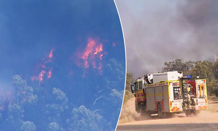 تشدید خطرات آتش سوزی جنگل در مناطق مختلف کوئینزلند