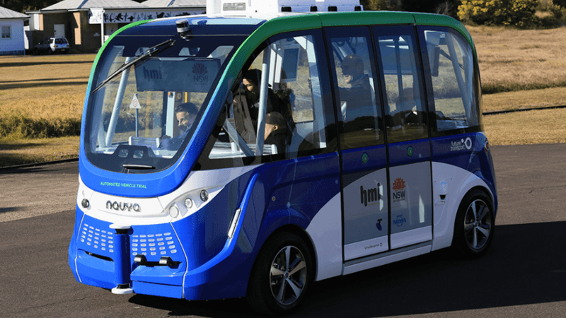  شروع فعالت آزمایشی اتوبوس‌های خودران در استرالیا