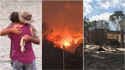 درحالیکه سیدنی در سیلاب غوطه ور شده در کوئینزلند بدلیل آتش سوزی هزاران تن مجبور به تخلیه خانه های خود شدند