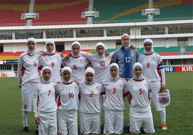 شکست تیم ملی فوتبال دختران ایران برابر استرالیا