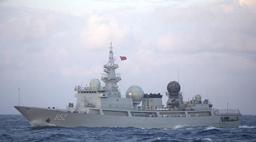 ناوچه چینی مورد تعقیب ناو استرالیا قرار گرفت