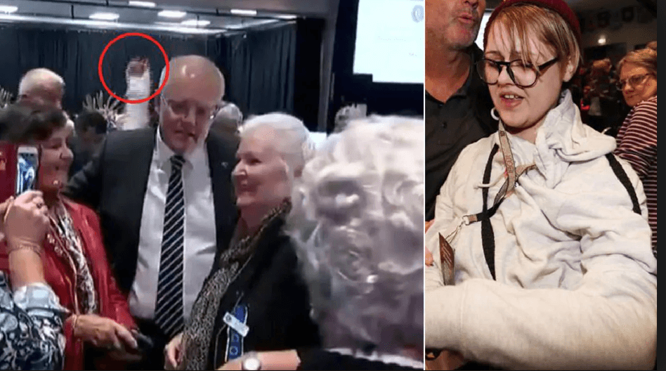 150 ساعت خدمات اجتماعی، حکم پرتاب کننده تخم مرغ بسوی اسکات موریسون 