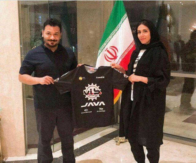 دختر رکابزن ایران لژیونر شد
