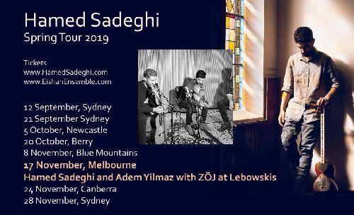 گفتگو با ،حامد صادقي نوازنده تار و سه تار،سرپرست و آهنگساز گروه ايشان درخصوص اجرای کنسرت درملبورن/رادیو نشاط..ناهید امامی