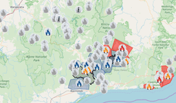 اطلاعیه..هشدار /تخلیه بخشی از ایالت ویکتوریای استرالیا به دنبال مهار نشدن آتش‌سوزی 