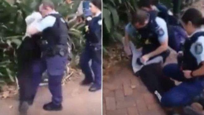 انتشار ویدئوی بازداشت یک پسربچه بومی در استرالیا باعث تعلیق یک مامور پلیس شد