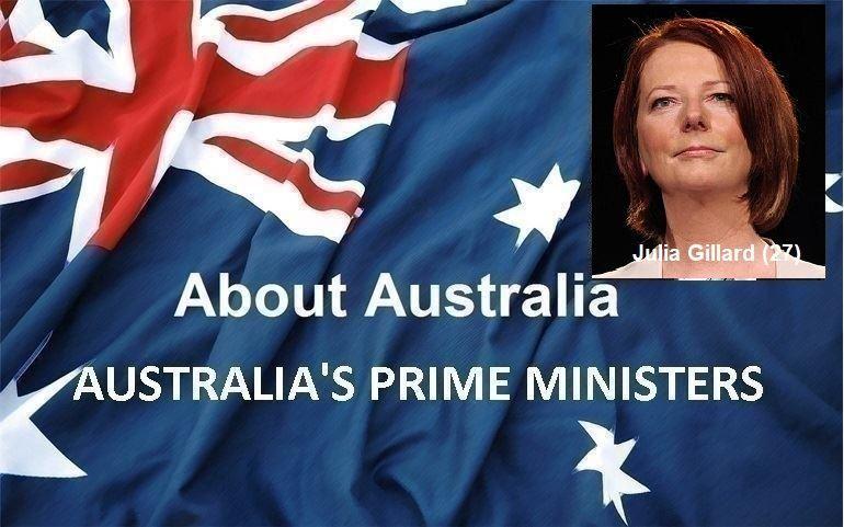نخست‌ وزیران استرالیا ، از ابتدا تا کنون - بیست و هفتمین (27) نخست وزیر استرالیا - جولیا گیلارد(Julia Gillard)