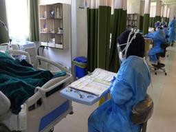 تکمیل شدن تخت‌های آی‌سی‌یو در استان خوزستان ایران