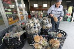 دعوای چین و تایوان به آناناس رسید