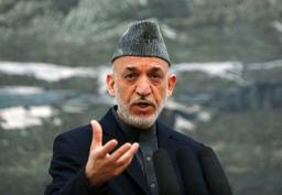 حمایت حامدکرزی از طرح حکومت انتقالی