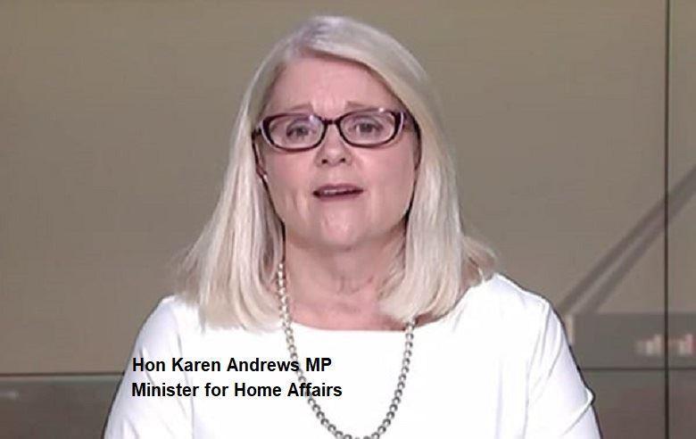 زندگینامه خانم کارن اندروز، وزیر کشور استرالیا