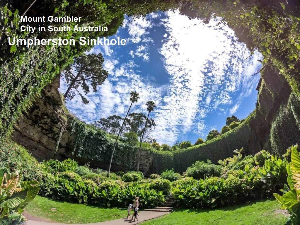 گردشگری استرالیا/ آمفرستن سینک هول(Umpherston Sinkhole)در مرز بین ایالت ویکتوریا و استرالیای جنوبی 