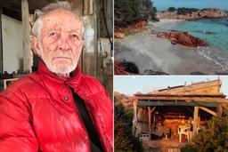 رابینسون کروزوئه در 82 سالگی از جزیره بودلی ایتالیا خارج شد