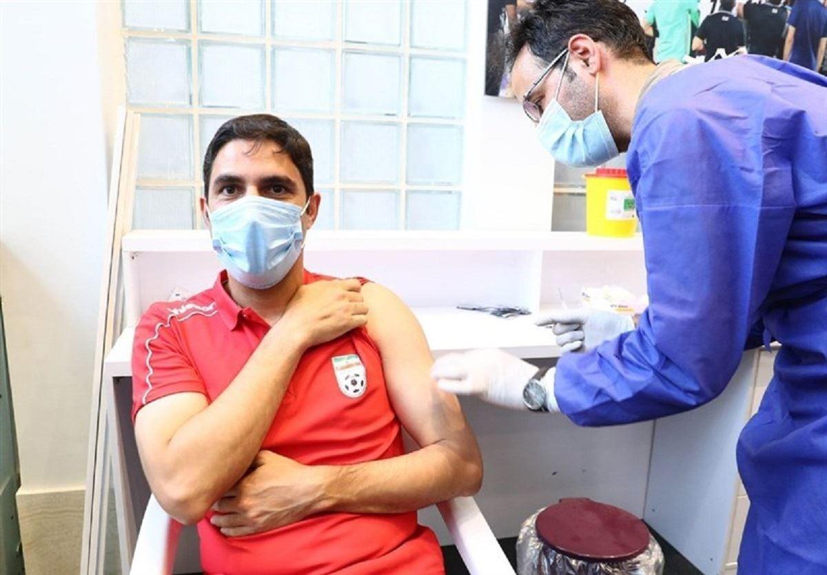 آغاز واکسیناسیون تیم‌ملی فوتبال ایران 