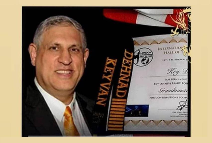 دکتر کیوان دهناد بالاترین رتبه تالار مشاهیر رزمی جهان 2021 را بدست آورد