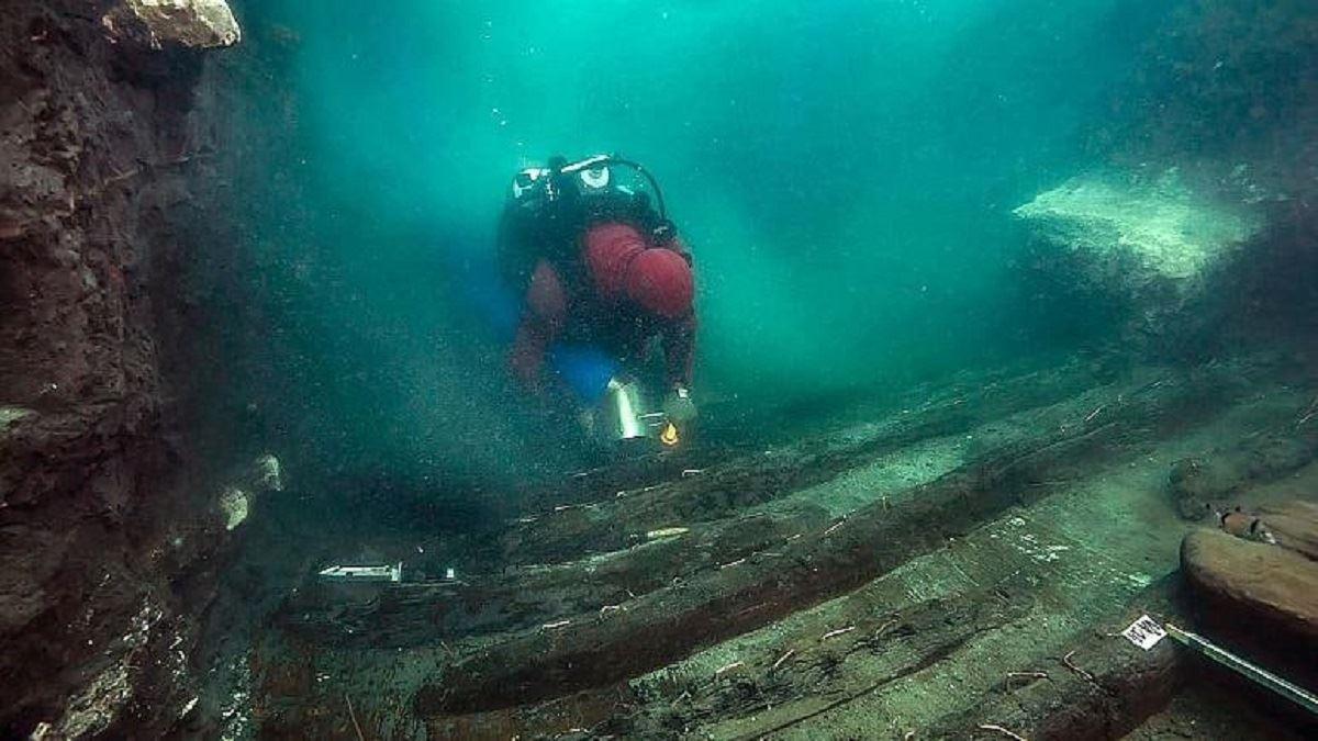 کشف یک کشتی نظامی یونانی در یک شهر غرق شده در مصر