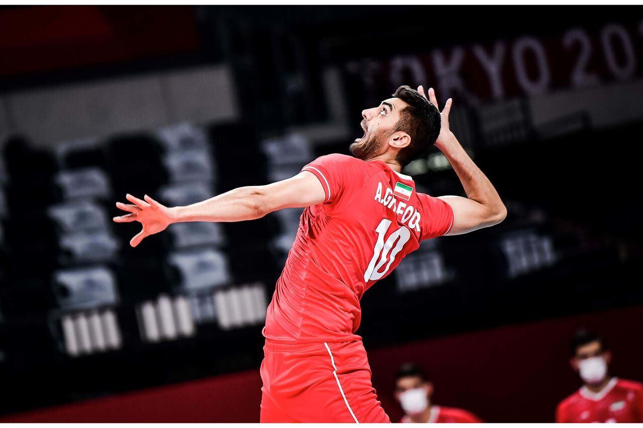 غفور؛ امتیازآورترین بازیکن مسابقه ایران و ونزوئلا