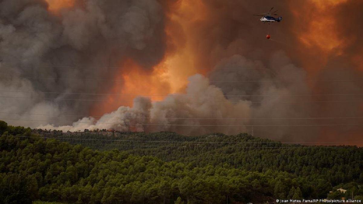 گسترش حریق در جنگل‌های اروپا از فرانسه تا ایتالیا