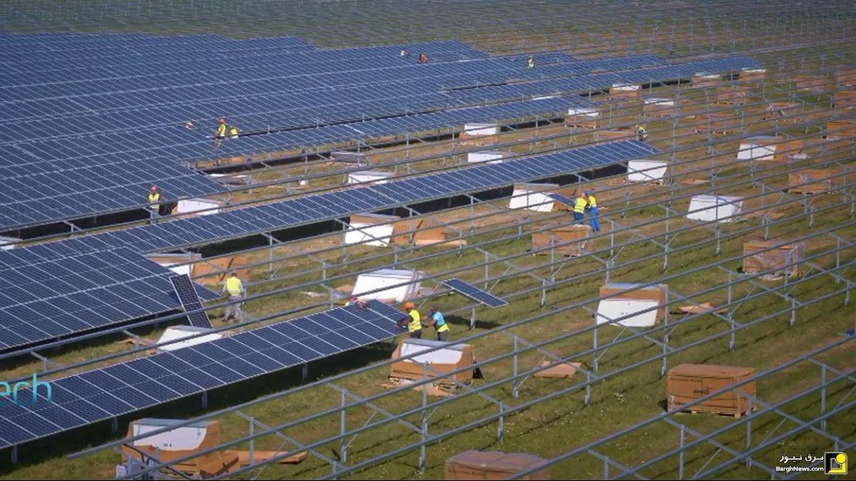 تامین 10 درصد برق اروپا از پنل‌های خورشیدی در سال 2021