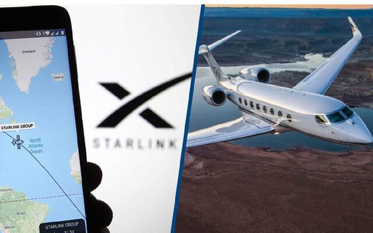 استارلینک اینترنت هواپیماها را فراهم می‌کند
