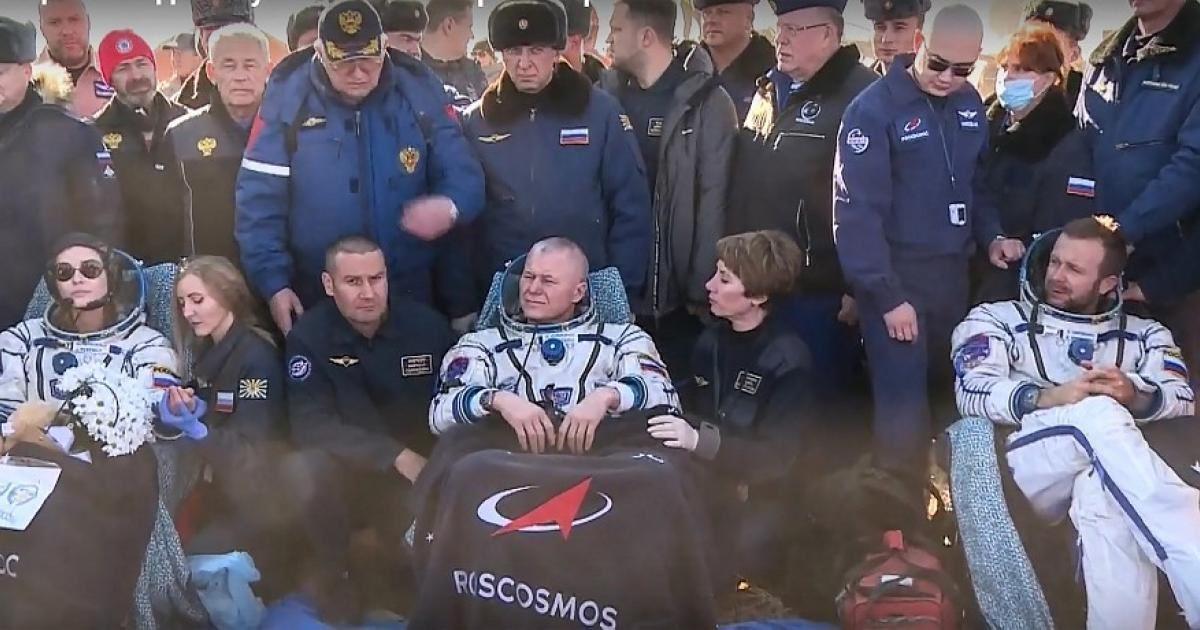 ثبت نخستین فیلم سینمایی در فضا توسط هنرمندان روسی