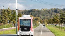 حرکت نخستین مینی‌بوس بدون راننده در فرانسه