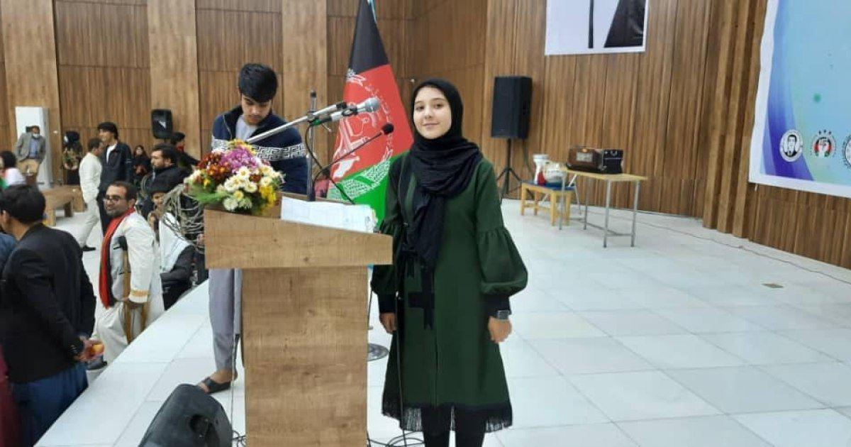 دختر 15 ساله افغان در فهرست زنان تاثیرگذار سال 2021