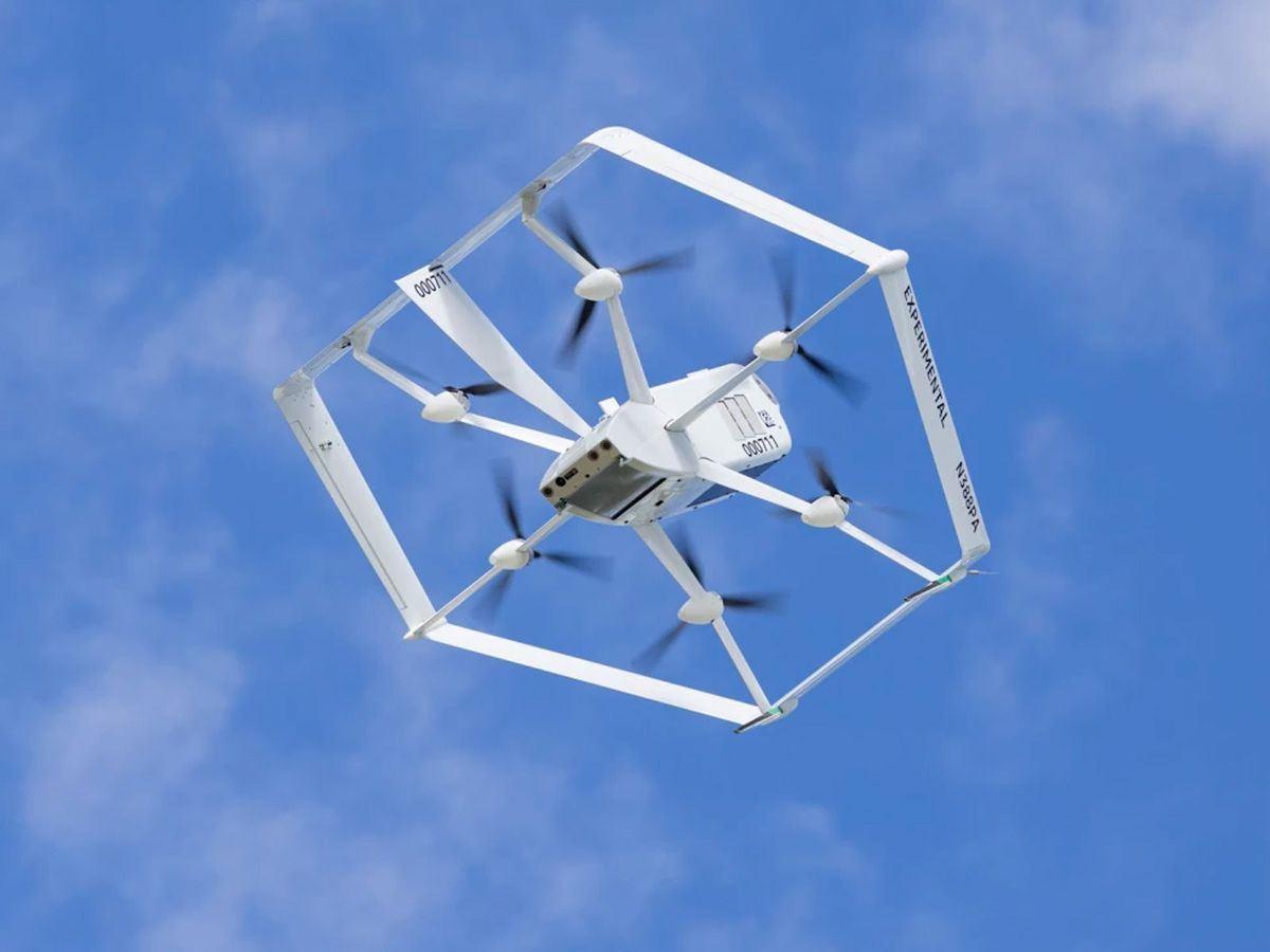 تحویل کالا با پهباد‌های آمازون تا پایان سال عملی می‌شود