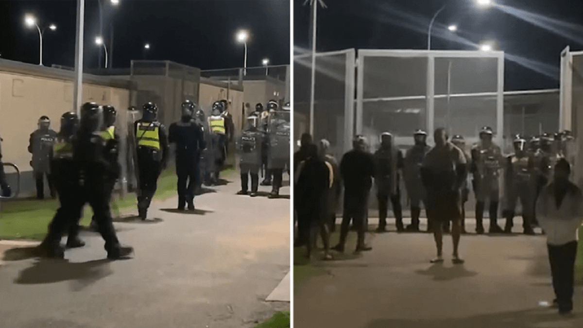 شورش در یک بازداشتگاه در ایالت استرالیای غربی