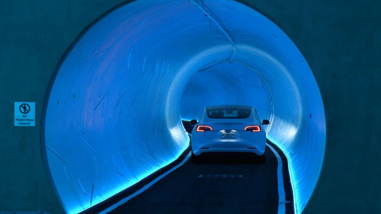 نخستین ایستگاه تونل زیرزمینی شرکت ایلان ماسک در لاس‌وگاس رونمایی شد