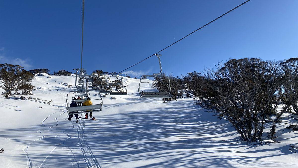 بارش برف سنگین بهاری در سه ایالت استرالیا