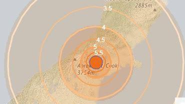 زمین لرزه‌ای به بزرگی 6 ریشتر نیوزیلند را لرزاند