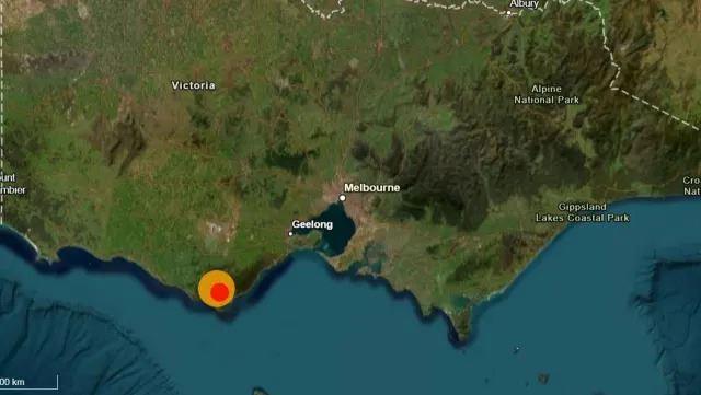 زلزله‌ای به بزرگی 5 ریشتر جنوب غربی ویکتوریا را لرزاند