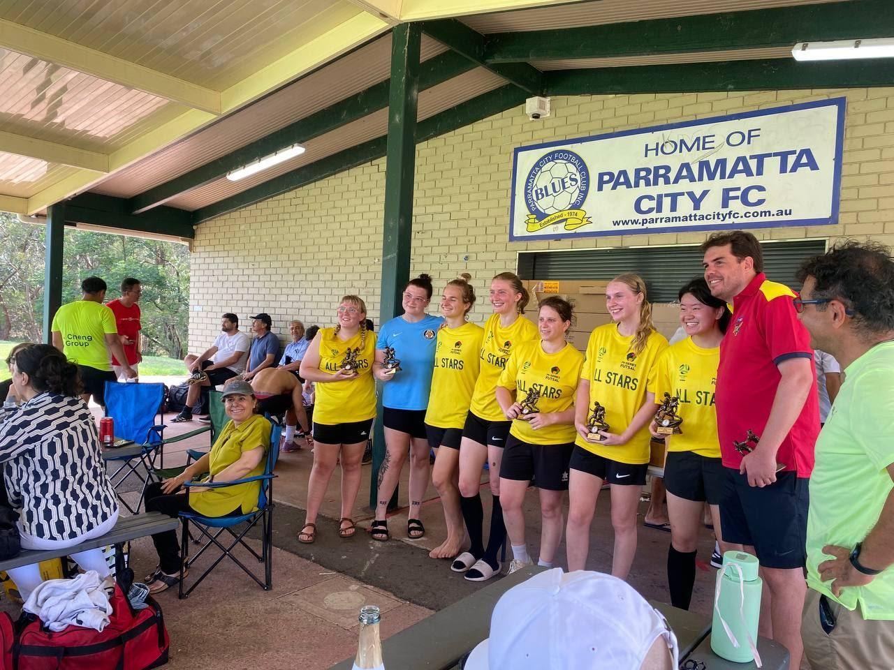 برگزاری مسابقات فوتبال جام ژینا در استرالیا