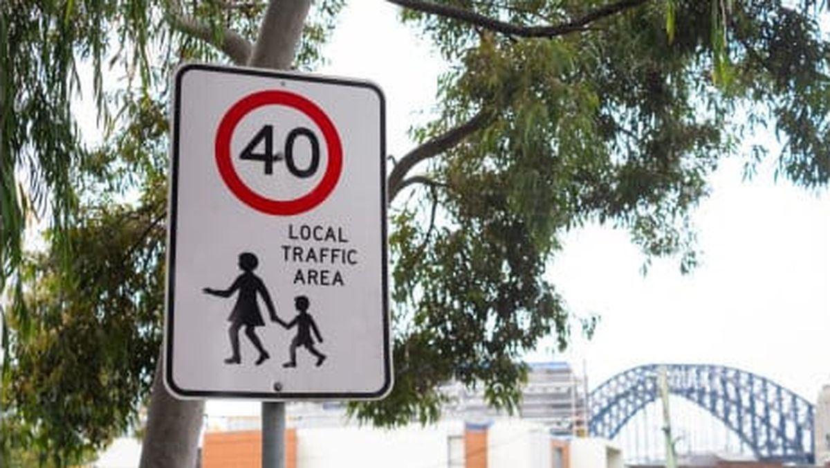 تخلف محسوب شدن رانندگی با سرعت بیش از 40 کیلومتر در ساعت در سیدنی