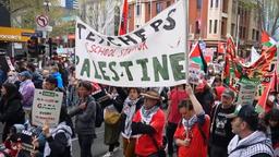 تظاهرات گسترده در اعتراض به برگزاری نمایشگاه سلاح و تسلیحات در ملبورن