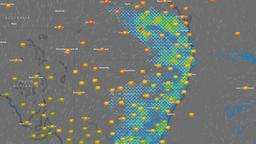 هشدار وزش بادهای مخرب، بارش تگرگ‌ و رعد و برق در سرتاسر ساحل شرقی استرالیا
