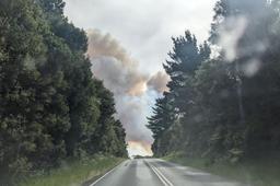 آتش‌سوزی شدید در غرب ایالت ویکتوریا یک خانه را به خاکستر تبدیل کرد