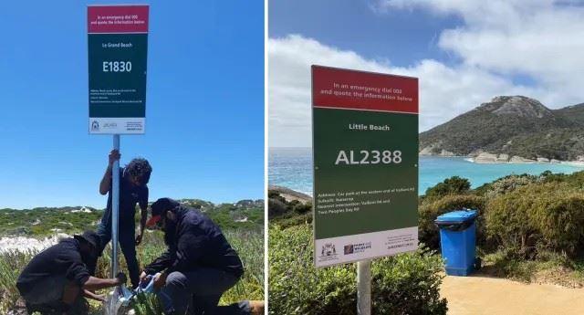 نصب تابلوهای جدید در سواحل استرالیای غربی برای افزایش ایمنی