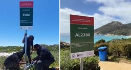 نصب تابلوهای جدید در سواحل استرالیای غربی برای افزایش ایمنی