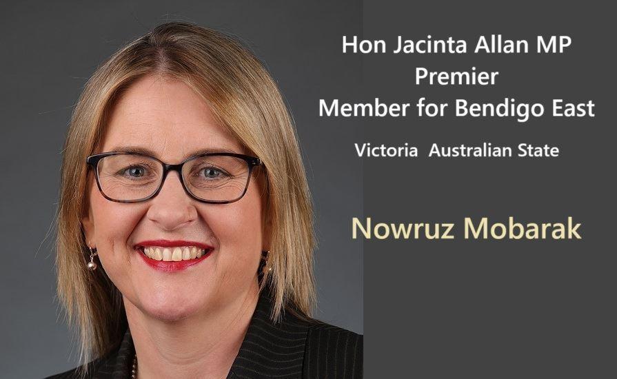 پیام نوروزی سال 2025 از سوی نخست‌وزیر ایالت ویکتوریا 
