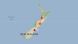 زلزله 4.8 ریشتری بخش‌هایی از نیوزیلند را لرزاند