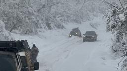 کولاک و یخبندان بخش‌هایی از شرق استرالیا را فرا گرفت