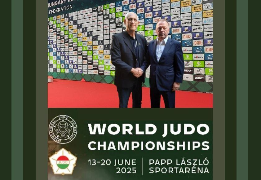 دعوت افتخارآمیز یک ایرانی به‌عنوان مهمان ویژه رئیس فدراسیون جهانی جودو