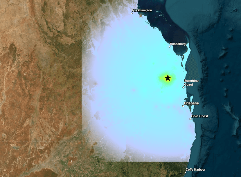 زمین لرزه‌ای با شدت 5.6 ریشتر شمال پایتخت ایالت کوئینزلند را لرزاند