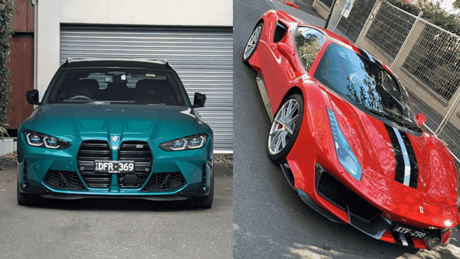 سرقت حیرت‌انگیز چهار خودروی لوکس، از جمله فِراری یک میلیون دلاری، از خانه‌ای در ملبورن!