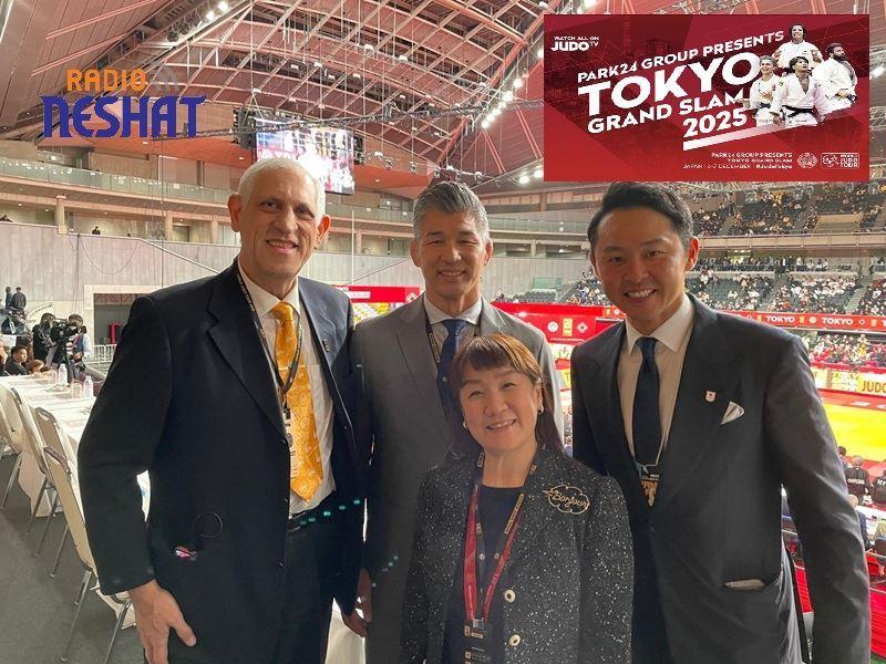 دکتر کیوان دهناد؛ مهمان ویژه مسابقات جودو گرند اسلم توکیو ۲۰۲۵